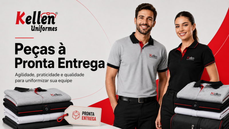 Peças à pronta entrega: agilidade para vestir sua equipe com qualidade